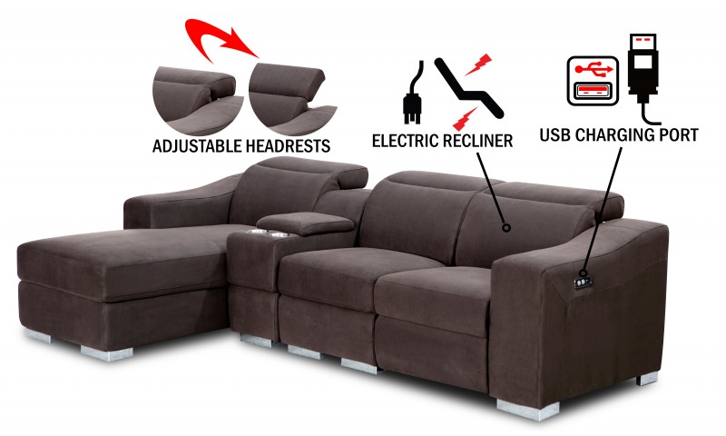 ACCENT MEDIUM SIZE CHAISE LOUNGE IN FABRIC